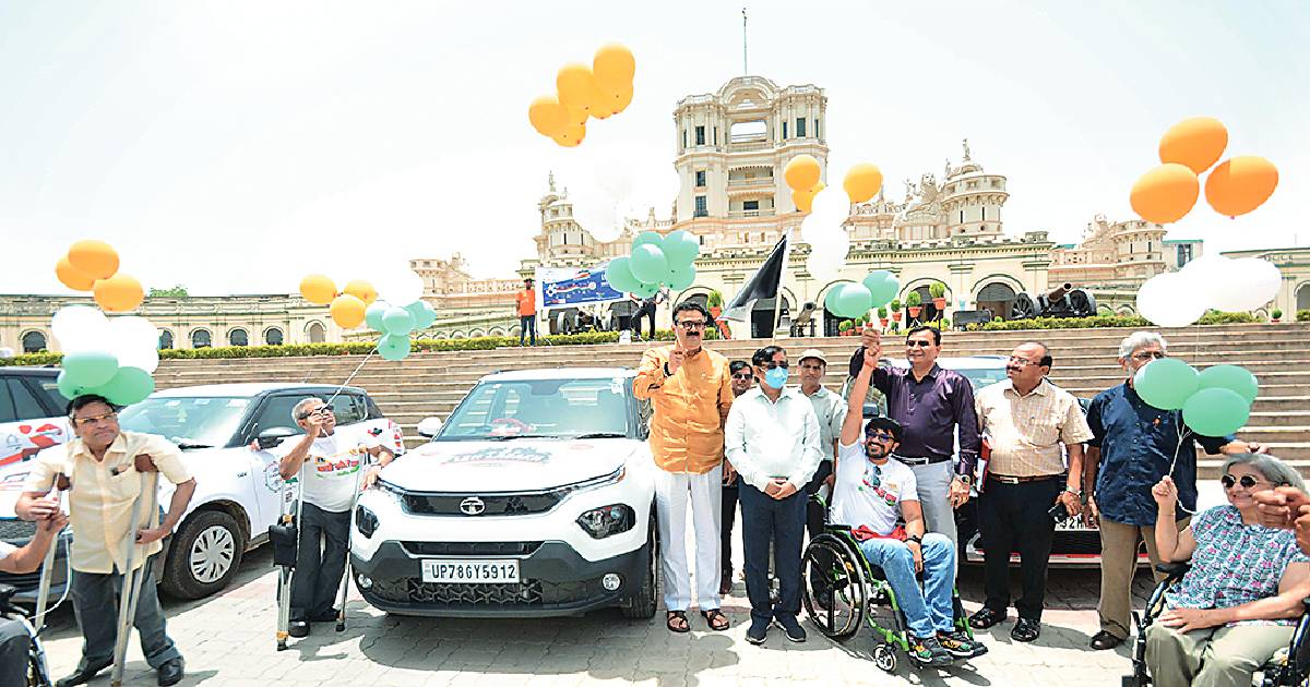 SEHGAL FLAGS OFF DRIVE WITH ABILITY CAMPAIGN TO MOTIVATE DIVYANGJANS